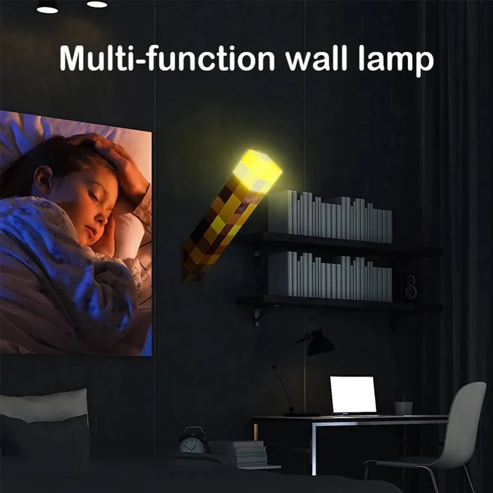 Brownstone LED Light USB Charging Table Lamp Room Decoration Light Children's Birthday Gift Toy Lamp Bedroom Decoration MC Lamp